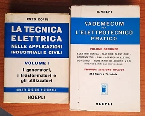 INGEGNERIA ELETTROTECNICA 2VV HOEPLI VADEMECUM E TECNICA ELETTRICA TRASFORMATORI - Foto 1 di 3