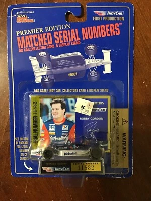 1995 Racing Champions ROBBY GORDON #5 Valvoline Indy Car 1/64 Limited Diecast - Image 1 of 3