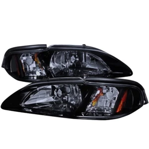 Ford Mustang 94-98 carcasa ahumada 1 pieza faros Corne SVT convertible - Imagen 1 de 2