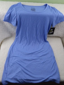 Art Class Girl's Light Blue Ribbed T-Shirt Dress Size XL/14 - Picture 1 of 3