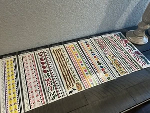 Vtg Printworks Border Stickers Lot Of 9 Pkgs NEW Sealed Ea Different - Picture 1 of 8
