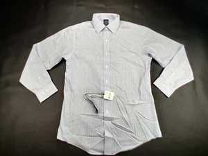 Camisa Brooks Brothers Para Hombre 15.5-32/33 Sin Hierro Manga Larga Pastel Rayas "Nueva" - Imagen 1 de 11