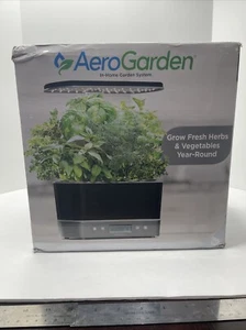 AeroGarden Harvest Elite Stainless Steel Seed Kit (901104-1200) New Open Box - Picture 1 of 6