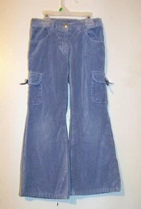 Girls Gymboree Blue Brushed Suede Pants Size 6 Adjustable Waist EUC!!! - Picture 1 of 2