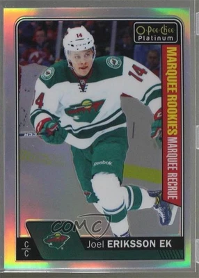 2016 O-Pee-Chee Platinum Marquee Rookies Rainbow Joel Eriksson Ek #192 Rookie RC - Image 1 of 2