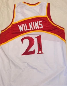 Dominique WILKINS signed custom Jersey auto autograph JSA size XL CERTIFIED - Picture 1 of 2