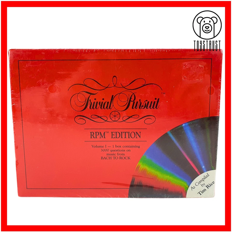 Trivial Pursuit RPM Edition Volume 1 Music Questions Cards Trivia Expansion Set - Image 1 of 4