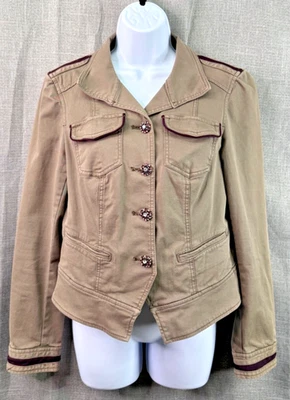 Chaqueta corta estilo militar del mercado negro de la Casa Blanca para mujer talla 8 Foto 1 de 4