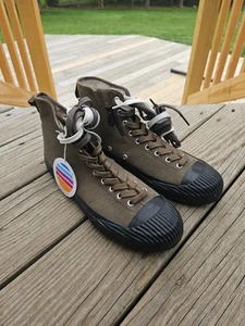 Scarpe sneakers stile di vita Fronteer Ranger Ranger HI in tela verde stringate - 11,5 - Foto 1 di 6