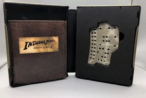 Steelbook Indiana Jones y el gran círculo con réplica de reliquia Allmaker - Imagen 1 de 10