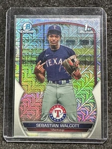Sebastian Walcott - 2023 Bowman Chrome - #BCP-189 - 1st Bowman - Mojo Refractor - Bild 1 von 3