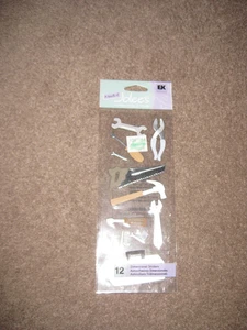 New Jolee's Tools & Tool Box Scrapbooking Stickers 12 pieces - Picture 1 of 1
