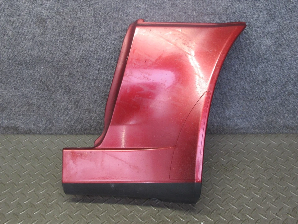 86-92 TOYOTA SUPRA MA70L CUARTO INFERIOR TRASERO IZQUIERDO MOLDURA MEDIO ROJO PERLA OEM Foto 1 de 4