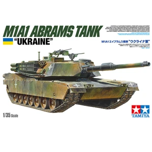 Tamiya 25216 M1A1 Abrams Panzer Ukraine Maßstab 1:35 Bausatz - Bild 1 von 2