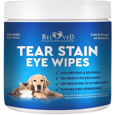 Cat & Dog Eye Wash Drops & Tear Stain Remover Cleaner  Eye Infection Treatment - Image 1 of 4
