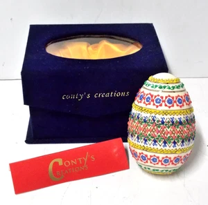 CONTYS CREATIONS Handbemaltes Ei - Bild 1 von 3