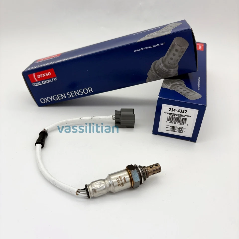 2* DENSO Oxygen O2 Sensor 234-4352 Up & Down For 05-06 Honda CR-V 2.4L NEW - Image 1 of 4
