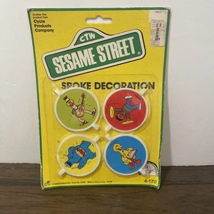 Vintage Sesame Street Bicycle Spoke Decoration - Picture 1 of 6