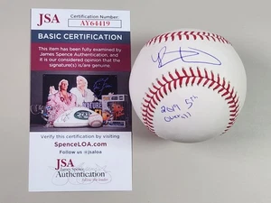 Riley Greene Signed Official Baseball JSA COA 2019 5th Pick Tigers All Star - Picture 1 of 9