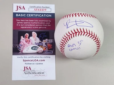 Riley Greene Signed Official Baseball JSA COA 2019 5th Pick Tigers All Star - Image 1 of 4