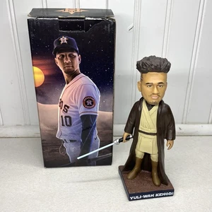 Houston Astros 2022 Yuli Wan Kenobi Gurriel Star Wars Bobblehead RARE MLB - Picture 1 of 8