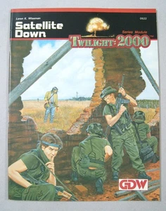 TWILIGHT 2000 Satellite Down - series module - GDW war RPG - nuovo/new GDR - Picture 1 of 2