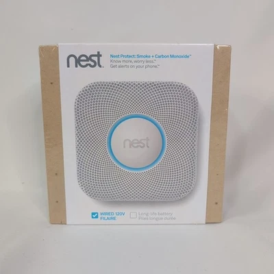 Google Nest Protect Alarma de Humo y Monóxido de Carbono - Blanco S2002LW (Caducada) Foto 1 de 4