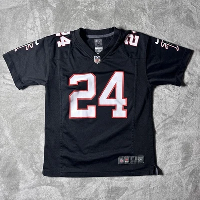 Nike Youth Medium 10/12 NFL Atlanta Falcons Devonta Freeman #24 On-field Jersey - Image 1 of 4