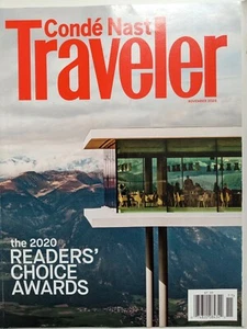 Conde Nast Traveler Magazine Nobember 2020 - Readers' Choice Awards - Picture 1 of 3