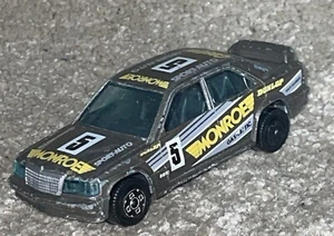 BURAGO Mercedes 190 E 1:43 No.5 Monroe - Silver - Picture 1 of 6