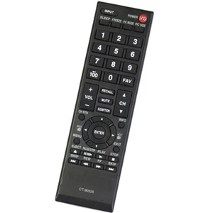 New Replace Remote for Toshiba TV 40E20U 40E200U 37E200U 37E20U 32SL410U 32FT2U - Picture 1 of 5