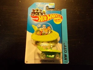 2014 Hot Wheels #90 HW City - The Jetsons Capsule Car - Picture 1 of 1