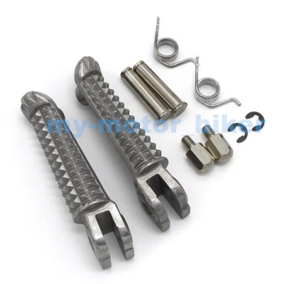 Reposapiés delantero plateado estriberas/brazo de peldaño principal para Yamaha YZF R6R RaceBase 05-11 Foto 1 de 4