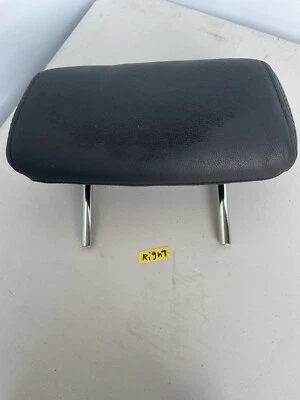 2004 - 2008 Nissan Maxima Leather Rear Left Right Headrest Set Black - Image 1 of 4