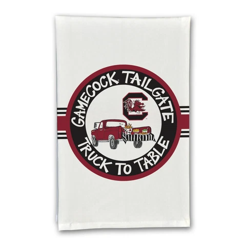 South Carolina Gamecocks Truck to Table Hand Towel Cover