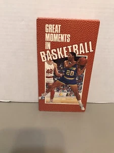 VHS MOVIE - Great Moments in BASKETBALL - Picture 1 of 2