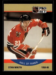 1990-91 Pro Set #405 Stan Mikita HOF (EX)(HKY) - Picture 1 of 2
