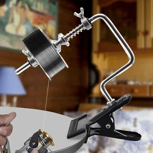 Fishline Spooler Machine Spinnin Baitcasting Reel Winder System Fishing Tool  - Picture 1 of 14