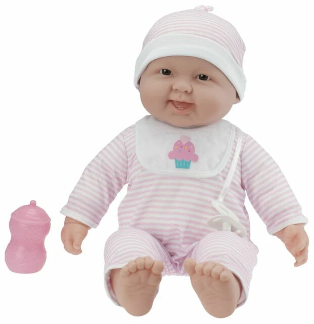 JC Toys �Lots to Cuddle Babies� 20''Pink Soft Body Baby Doll and Accessories