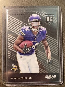Stefon Diggs 2015 Panini Clear Vision RC Vikings Bills Rookie