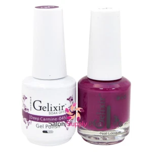 GELIXIR Soak Off Gel Polish Duo Set (Gel + Matching Lacquer) - 045 - Picture 1 of 1