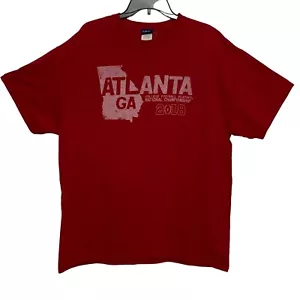 Blue 84 Men T Shirt Atlanta Georgia College Football Playoff 2018 Cotton Red XL - Picture 1 of 5
