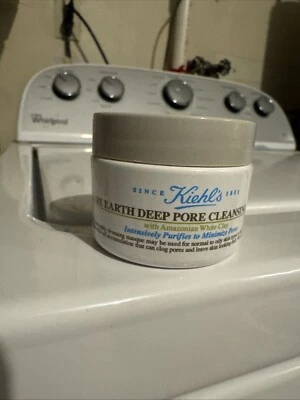 Kiehl's Rare Earth Deep Pore Cleansing Masque Mask w/ White Clay - .95 oz - New - Image 1 of 4