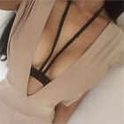 Fashion Women Lingerie Elastic Harness Cage Bra Cupless Bondage Body Chain B SN❤