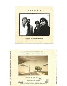 Mr. Mister- Something Real (Inside Me/ Inside You) Promo CD single w/PS  1987 - Foto 1 di 1