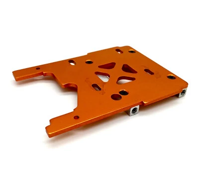 Savage XL 5.9 GTXL-6 - ENGINE MOUNT PLATE and braces (Orange) HPI 160102 - Image 1 of 2