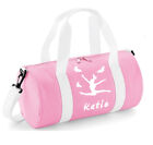 Personalised Girls Kids Dance Bag Pink Ballet Gymnastics Uniform Gym Kit