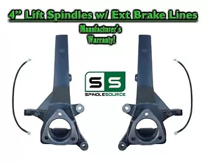 4" Lift Spindles, Fits 2004 - 2021 Nissan Titan 2WD, 05-20 Armada 2WD - Bild 1 von 1