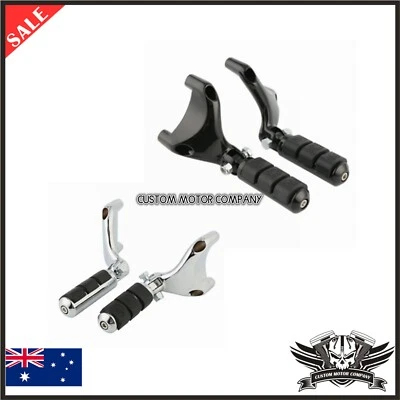 Soporte estribo pasajero motocicleta para Harley XL Sportster 883 1200 2004-2013 Foto 1 de 3