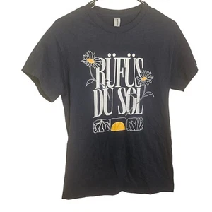 Rufus Du Sol Navy Blue Merch T-shirt SMALL Cotton - Bild 1 von 3